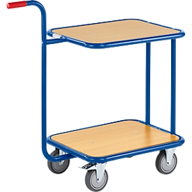 Griffroller mit 2 Holz-Ladeflächen