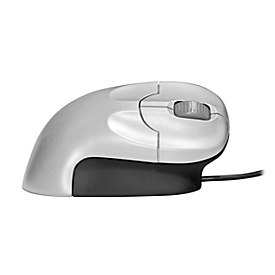 Grip Mouse, souris verticale, filaire, 2 touches et mollette de défilement