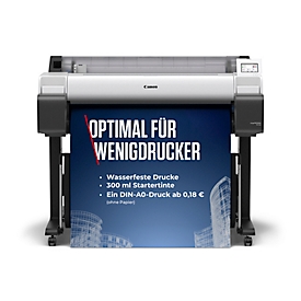 Großformatdrucker Canon imagePROGRAF TM-340, A4 - 36", Farbe, Tinte, 2400 x 1200 dpi, USB/LAN/WLAN, inkl. 5 Tintentanks