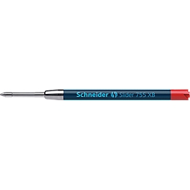 Grossraummine XB SCHNEIDER Slider 755, Strichstärke XB, rot, 10 Stück