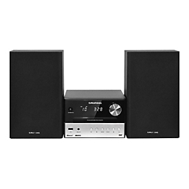 Grundig CMS 3000 BT DAB+ - Microsystem - 2 x 15 Watt - Silver/Black