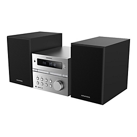 Grundig CMS 4200 - Microsystem - Schwarz, Silber