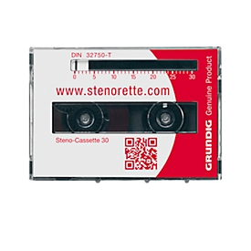 GRUNDIG Steno-Kassetten 30, 5 Stück