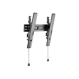 HAGOR BL Superslim Tilt 400 - Befestigungskit (Wandmontage) - für LCD-Display - Schwarz - Bildschirmgröße: 81-140 cm (32"-55")
