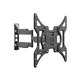 Hagor BrackIT M - Befestigungskit (Wandmontage) - Voll beweglich - für Flachbildschirm - Schwarz - Bildschirmgröße: 109-127 cm (43"-50")