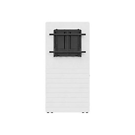 Hagor CON-Line Big W - Aufstellung - für Flachbildschirm - Gegengewicht, 60-90 kg, manuell höhenverstellbar - verriegelbar - weiß - Bildschirmgröße: 165-218 cm (65"-86")