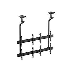 Hagor CPS - Befestigungskit - für 2x2 dvLED Videowand - Schwarz - Bildschirmgröße: 116.8-139.7 cm (46"-55")