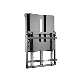 HAGOR HP Counterbalanced - Befestigungskit (Wandmontage) - für LCD-Display/Touchscreen - Schwarz - Bildschirmgröße: 140-191 cm (55"-75")