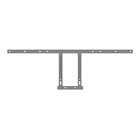 HAGOR - Montagekomponente (Kamerahalterung) - für Videokonferenz-Kamera - Schwarz - Bildschirmgröße: 140-191 cm (55"-75") - Montageschnittstelle: bis zu 800 mm
