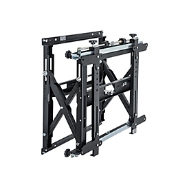 HAGOR VWH-1 - Befestigungskit (Wandmontage) - für Flachbildschirm - Schwarz - Bildschirmgröße: 102-140 cm (40"-55") - Wandmontage