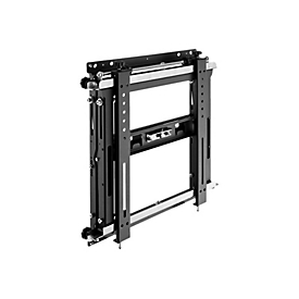 HAGOR VWH-4 - Befestigungskit (Wandmontage) - für Flachbildschirm - Schwarz - Bildschirmgröße: 139.7-190.5 cm (55"-75") - Wandmontage