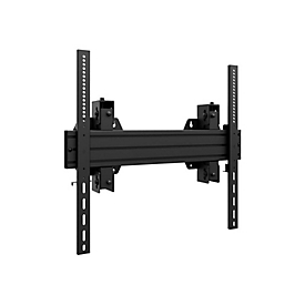 HAGOR WH Synchron - Befestigungskit (Wandmontage) - für Flachbildschirm - schwerlast - Schwarz - Bildschirmgröße: 140-191 cm (55"-70")