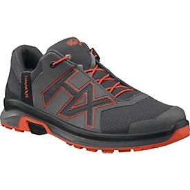 HAIX vrijetijdsschoen CONNEXIS Go GTX, maat 7 (41), grijs/oranje, GORE-TEX, microvezel/textiel, waterdicht