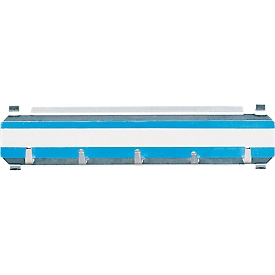 Hakenrek, voor 5 sleutels, blauw