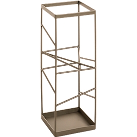 HAKU Schirmständer, B 170 x T 170 x H 490 mm, Stahlrohr grün