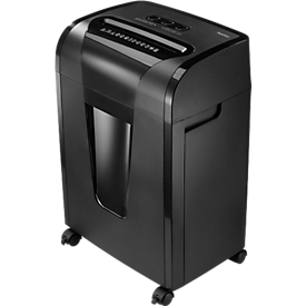 Hama Destructeur de documents Prime M100, micro coupe 2 x 12 mm, P-5, 20 l, capacité de coupe 10 feuilles, noir