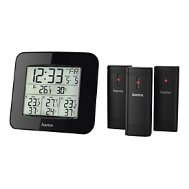 Hama EWS-Trio - Wetterstation - Schwarz