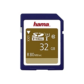 Hama - Flash-Speicherkarte - 32 GB - UHS Class 1 / Class10 - SDHC UHS-I