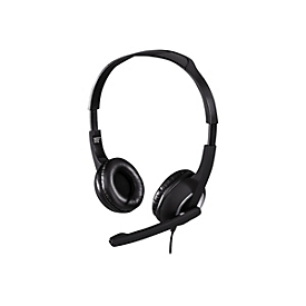 Hama "HS-P150" - Headset - On-Ear - kabelgebunden - Schwarz, Silber