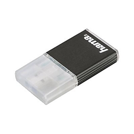 Hama - Kartenleser (MMC, SD, SDHC, SDXC, SDHC UHS-I, SDHC UHS-II) - USB 3.0