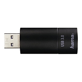 Hama Probo 128GB USB 3.0 - 128 Go - USB Type-A - 3.2 Gen 1 (3.1 Gen 1) - 45 Mo/s - Casquette - Anthracite - Noir