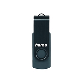 Hama "Rotate" - USB-Flash-Laufwerk - 32 GB - USB 3.0 - Petrolblau