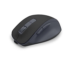 Hama WM-500 - Maus - Silent Click - ergonomisch - Für Rechtshänder - optisch - 6 Tasten - kabellos - 2.4 GHz - kabelloser Empfänger (USB)