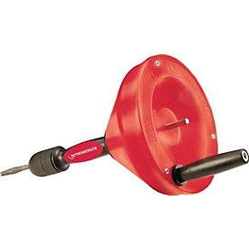 Hand-/elektrisch buisreinigingsapparaat ROSPI® H+E Plus Spiral-L.4,5m