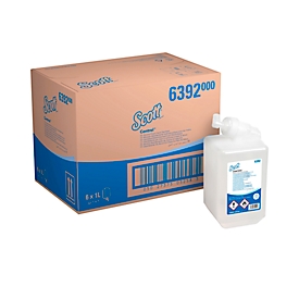 Handdesinfektionsschaum Scott® CONTROL™, bakterizid/fungizid/levurozid, farblos, 6 x 1 l in Vorrats-Pumpflaschen