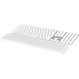 Handgelenkauflage Leitz Cosy, für Tastaturen, ergonomisch, verstellbar, schaumstoffgepolstert, B 71 x T 437 x H 22 mm, grau