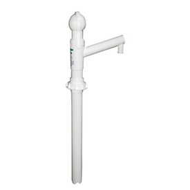 Handpumpe CEMO, Kunststoff, 0,16 l/Hub, doppeltwirkend, lebensmittelecht, für Kanister bis 30 l