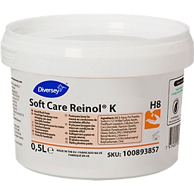 Handwaschpaste SoftCare REINOL-K, porentief wirksam, seifenfrei, pH-hautneutral, 0,5 l