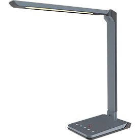 Hansa-by-styro Lumina Lampe de table LED, intensité lumineuse variable, capteur de lumière commutable, 3 températures de couleur, métallique