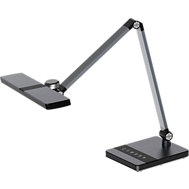 Hansa-by-styro Nimbus LED tafellamp, traploos dimbaar, met touchbediening, zwart