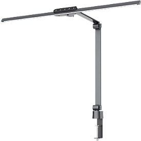 Hansa LED screen light Flow, adjustable, dimmable, 18 W, 2700 K - 6000 K, anthracite