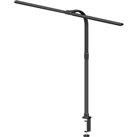 Hansa LED screen light Nova, memory function, dimmable, auto switch-off, 1200 lm, 20 W, black