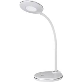 Hansa LED tafellamp Splash, 4000 K, 3-voudige touchdimmer, 300 lumen, wit