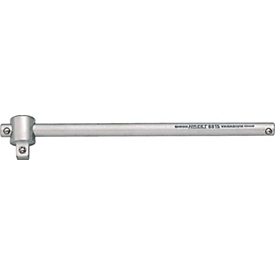 HAZET kruisgreep met schuif 8815, vierkant 3/8 inch, L 198 mm, CV-staal, verchroomd, gepolijst, DIN 3122, ISO 3315