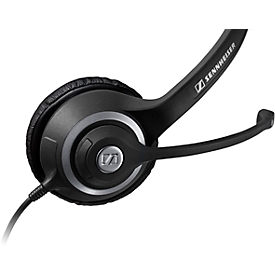 Headset Sennheiser SC 260 USB MS II, kabelgebunden, Skype-zertifiziert, binaural, Bügel einstellbar