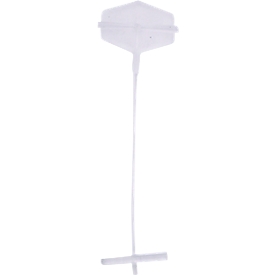 Heftfaden METO®, für das Anschießen von Hängeetiketten an feinen Textilien, Kunststoff, naturfarben, Länge 20 mm, 10000 Stück