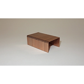 Heftklammern Packfix, für Akku-Kartonverschlussgeräte, Rückenbreite 35 mm, Drahttärke 0,9 x 2,3 mm, Typ B 5/8" mit Schenkellänge 16 mm, 20000 Stück