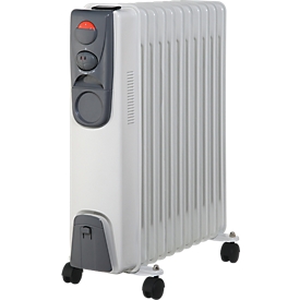 Heizgerät Thermo-Öl-Radiator, 11 Rippen, Leistung 2000 Watt
