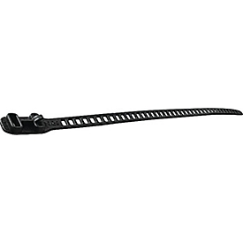 Hellermanntyton Kabelbinder Softfix XS-XL, L 580 x B 28 mm, Polyurethan schwarz, wiederverwendbar, UV-beständig, 3 Stück