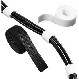 HellermannTyton klittenband, b 12 x l 1000 mm, wit