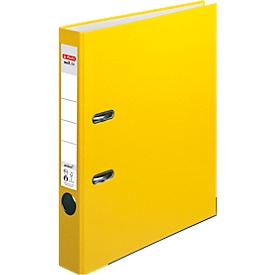 herlitz binder maX.file protect, DIN A4, back width 50 mm, yellow