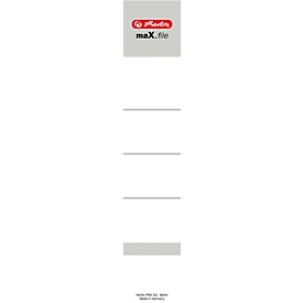 herlitz nature rugetiket, rugbreedte 50 mm, zelfklevend, 10 stuks