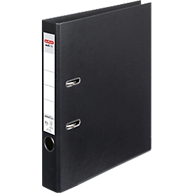 herlitz Ordner maX.file protect plus, DIN A4, Rückenbreite 50 mm, schwarz