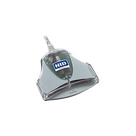 HID OMNIKEY 3021 - SmartCard-Leser - USB - Silber, durchsichtig - TAA-konform