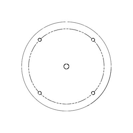 Hikvision DS-2909ZJ - Kamera-Stativadapter