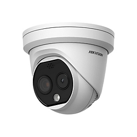 Hikvision HeatPro Series DS-2TD1228-2/QA - Thermisch / Netzwerk-Überwachungskamera - Turret - Farbe (Tag&Nacht) - 2688 x 1520 (optisch) / 256 x 192 (thermisch) - feste Brennweite
